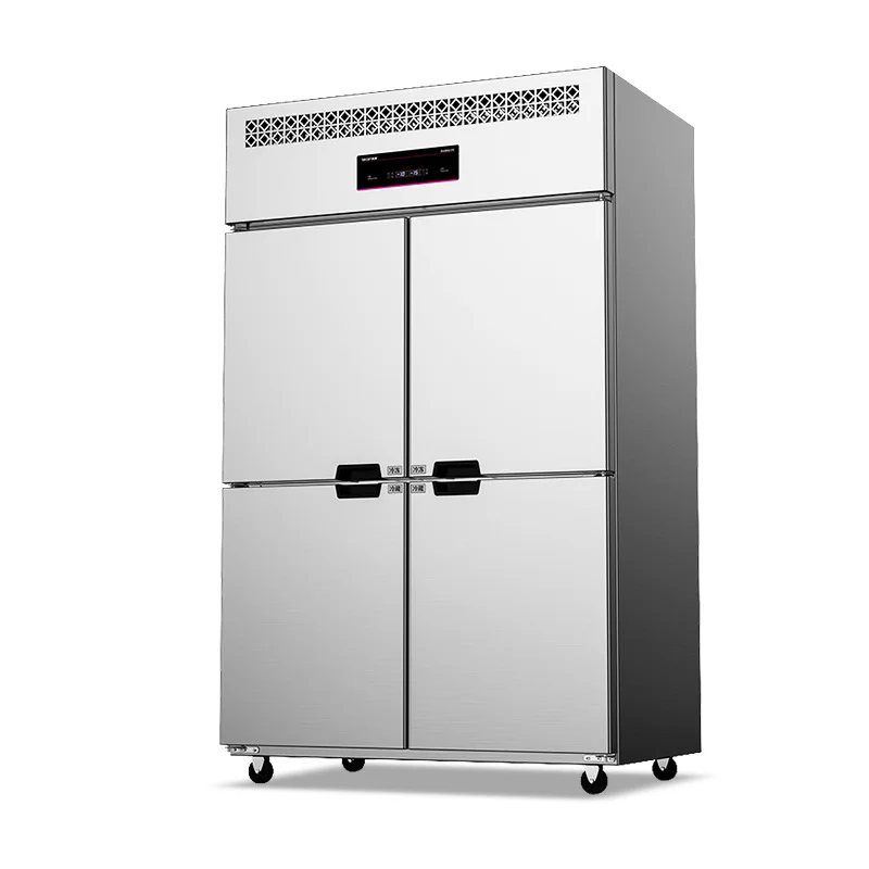 Upright refrigerators