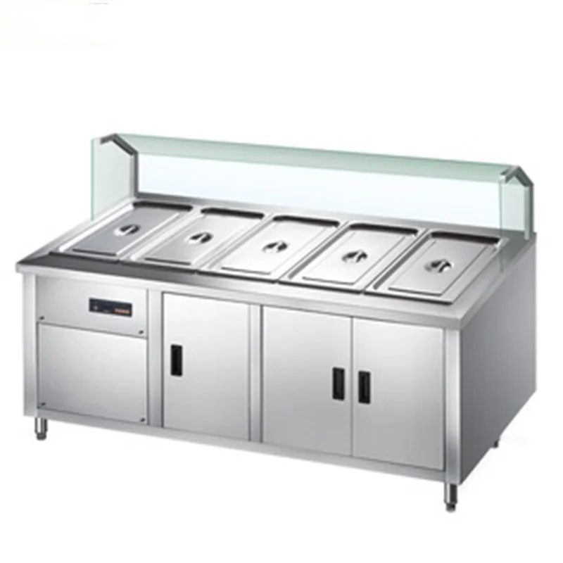 Thermal serving counters