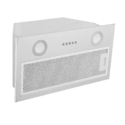 Built-in hood with stainless steel panel