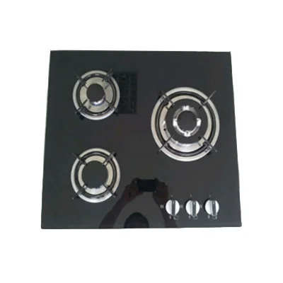 Three-burner gas hob