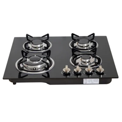 Four-burner gas hob