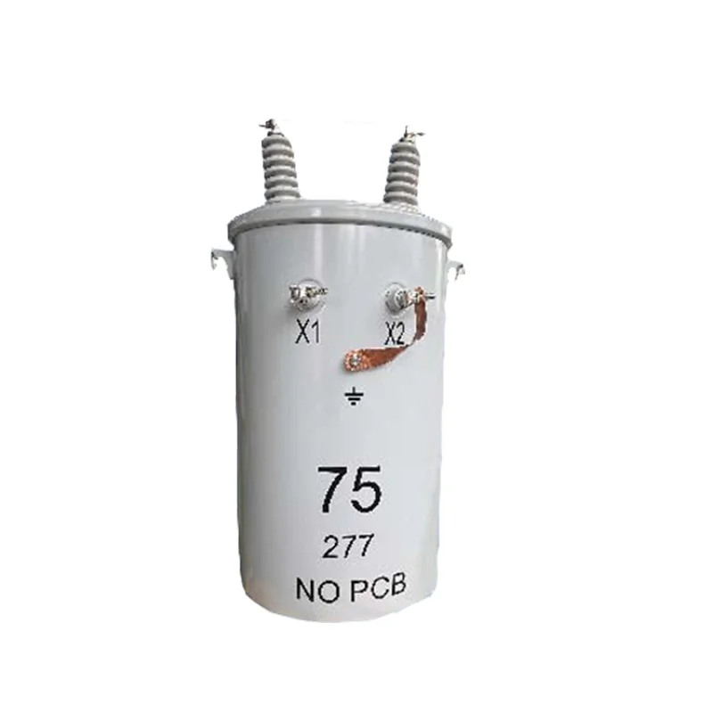 Single-phase pole-mounted transformer