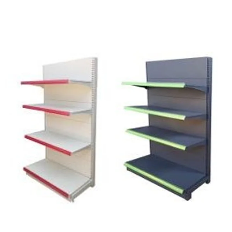 Retail end cap shelving unit