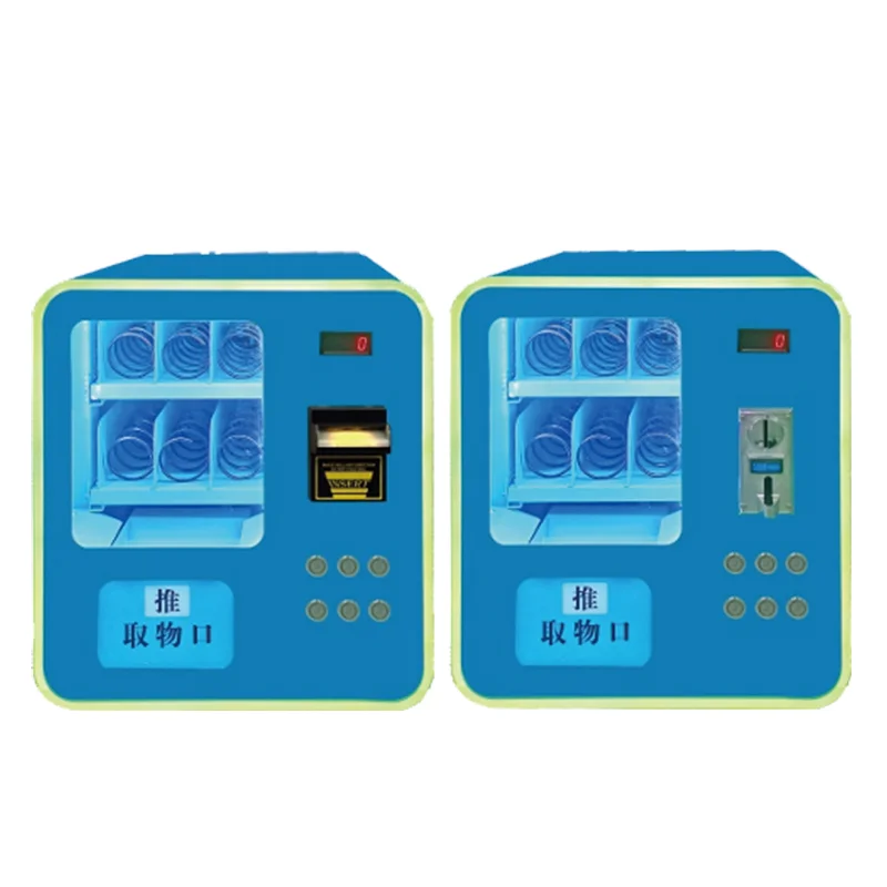 Compact 10-channel countertop vending machine